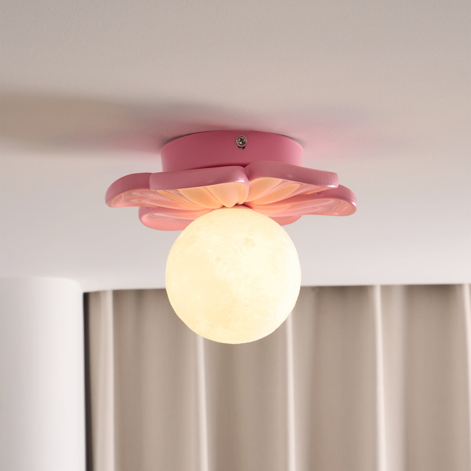 Quip Lampe De Plafond En Résine Fleur Bloom Créativité Individuelle - Neutralighting