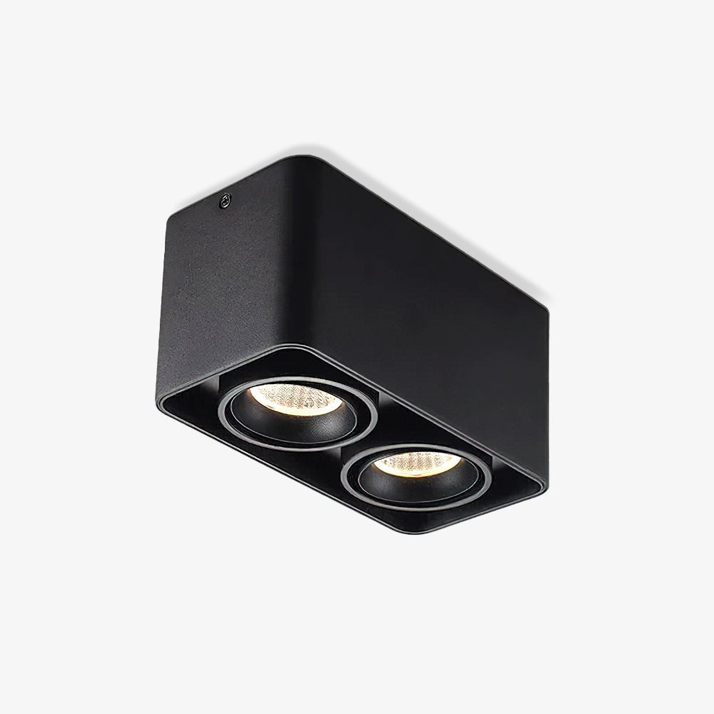 Solara Projecteur Encastré Jumeau LED Angulaire Minimaliste - Neutralighting
