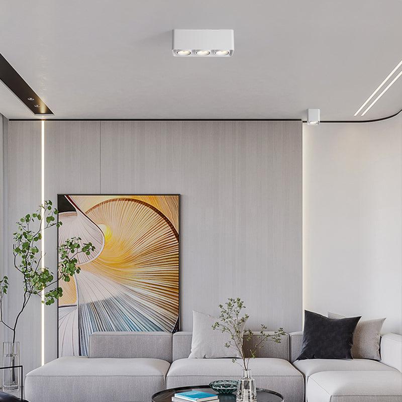 Solara Projecteur Encastré Jumeau LED Angulaire Minimaliste - Neutralighting