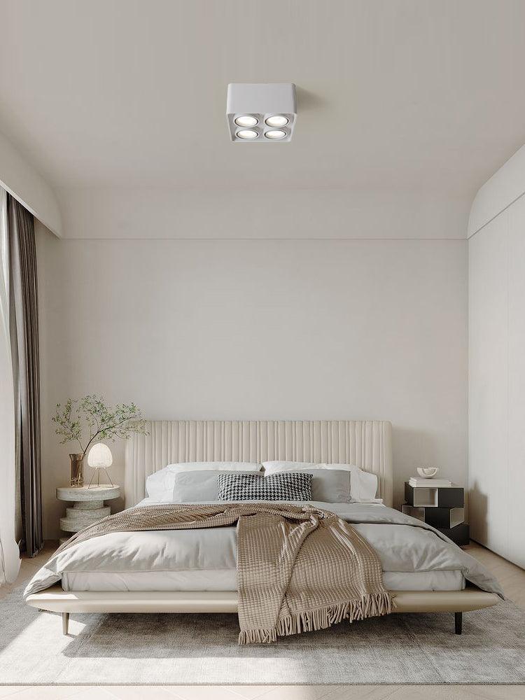 Solara Projecteur Encastré Jumeau LED Angulaire Minimaliste - Neutralighting