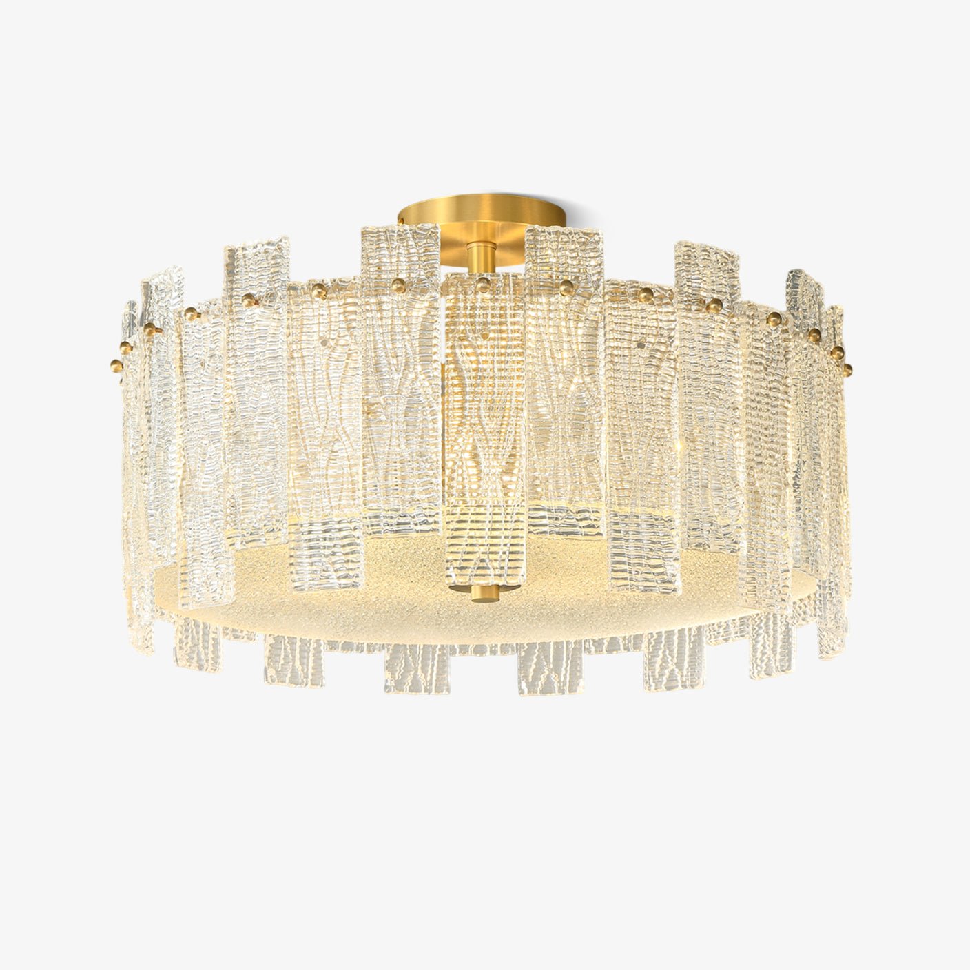 Symiror Plafonnier de Luxe en Laiton - Neutralighting