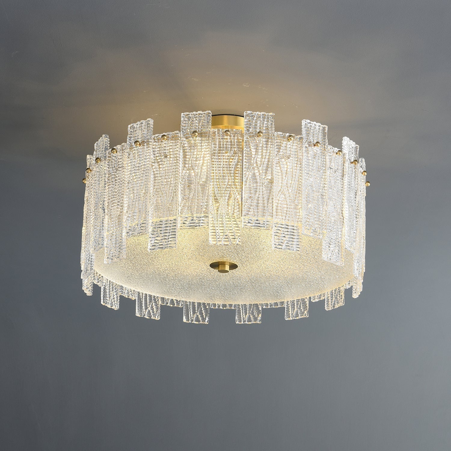 Symiror Plafonnier de Luxe en Laiton - Neutralighting