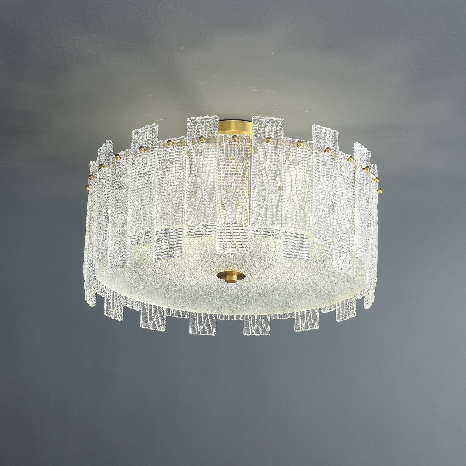 Symiror Plafonnier de Luxe en Laiton - Neutralighting