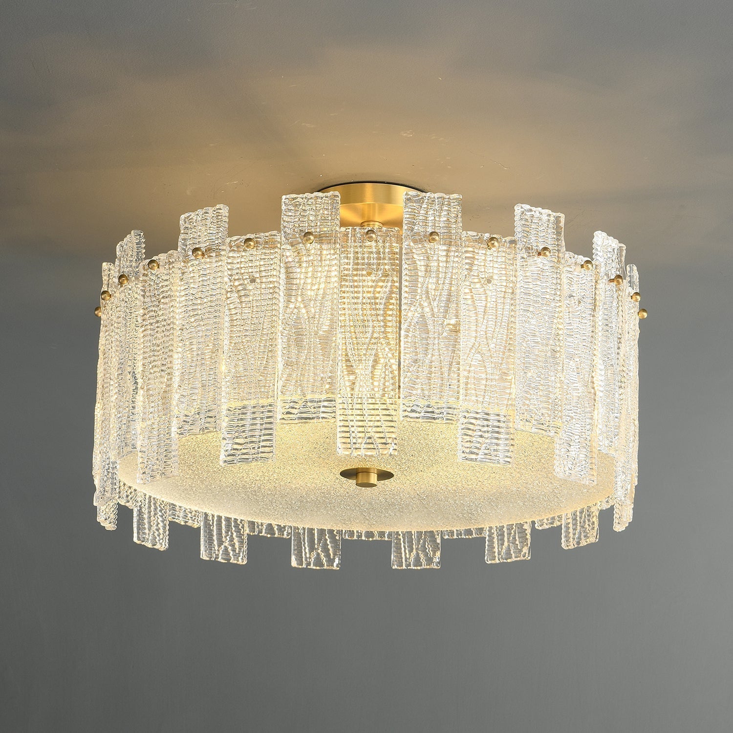 Symiror Plafonnier de Luxe en Laiton - Neutralighting