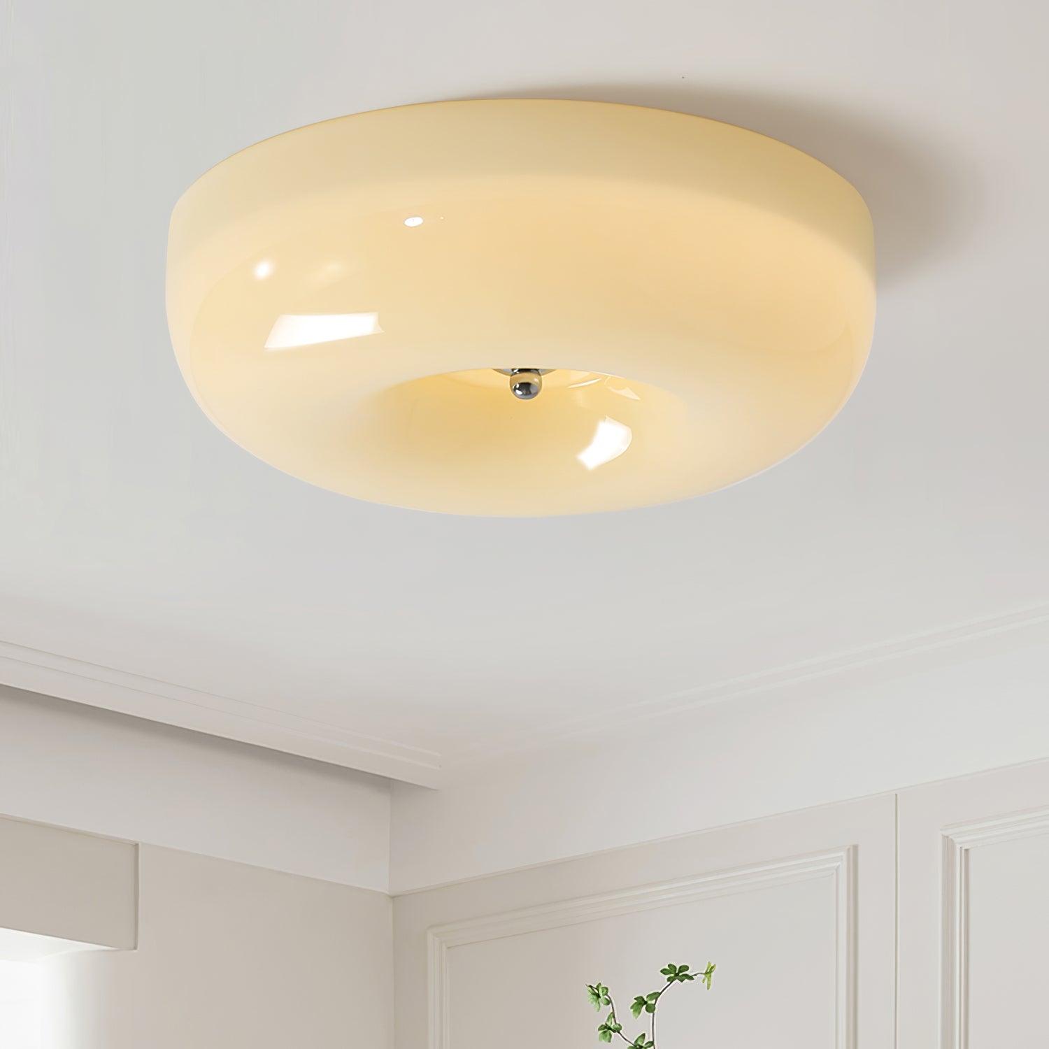 Ulsolir Plafonnier En Verre à Bouton Artistique De Qualité Supérieure - Neutralighting
