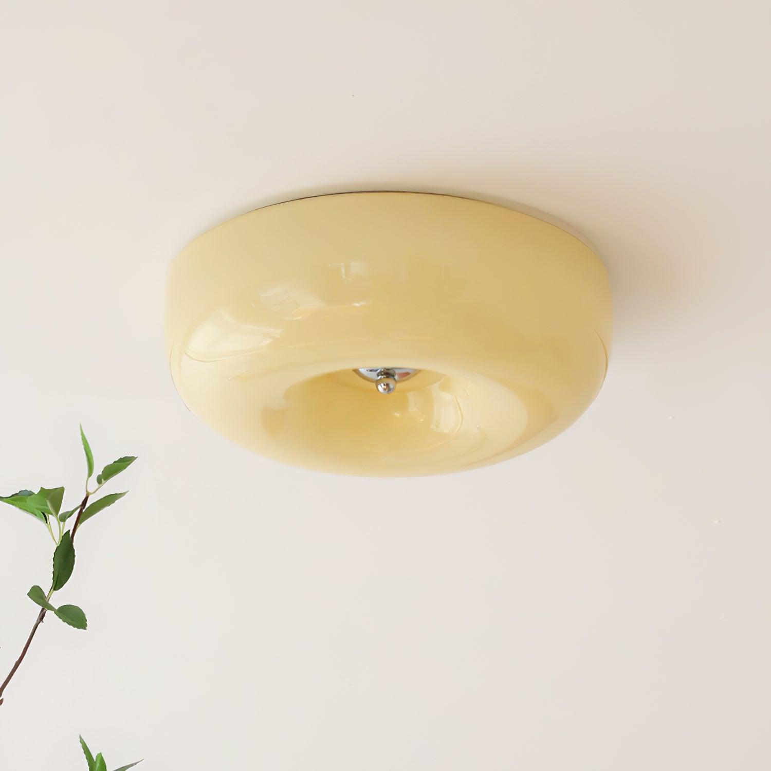 Ulsolir Plafonnier En Verre à Bouton Artistique De Qualité Supérieure - Neutralighting
