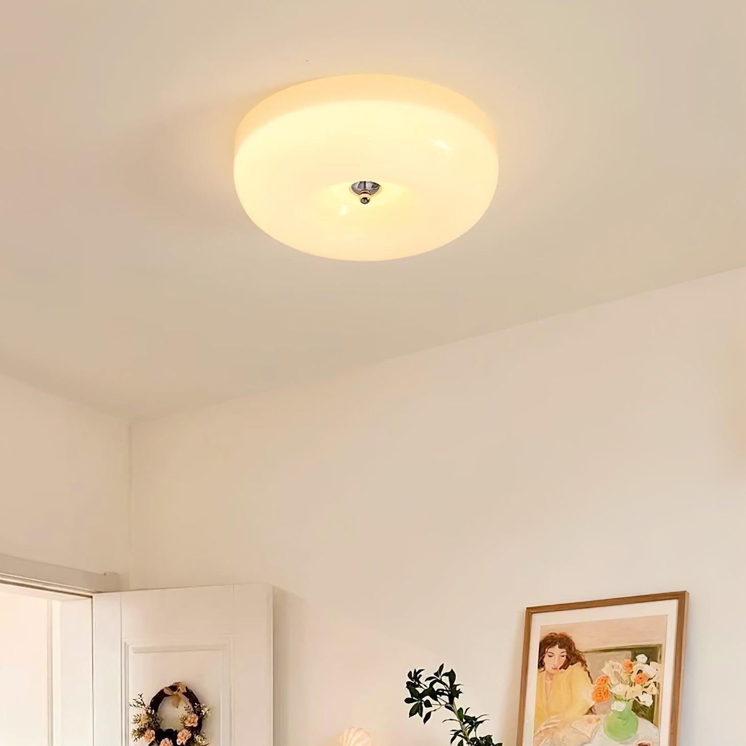 Ulsolir Plafonnier En Verre à Bouton Artistique De Qualité Supérieure - Neutralighting