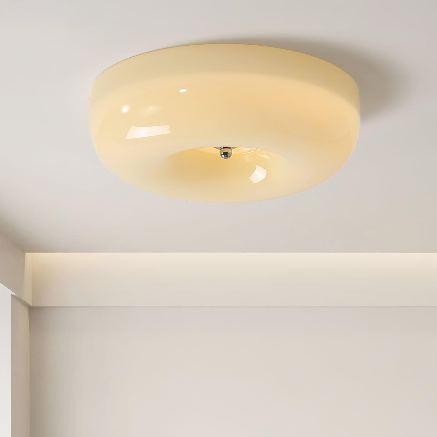 Ulsolir Plafonnier En Verre à Bouton Artistique De Qualité Supérieure - Neutralighting