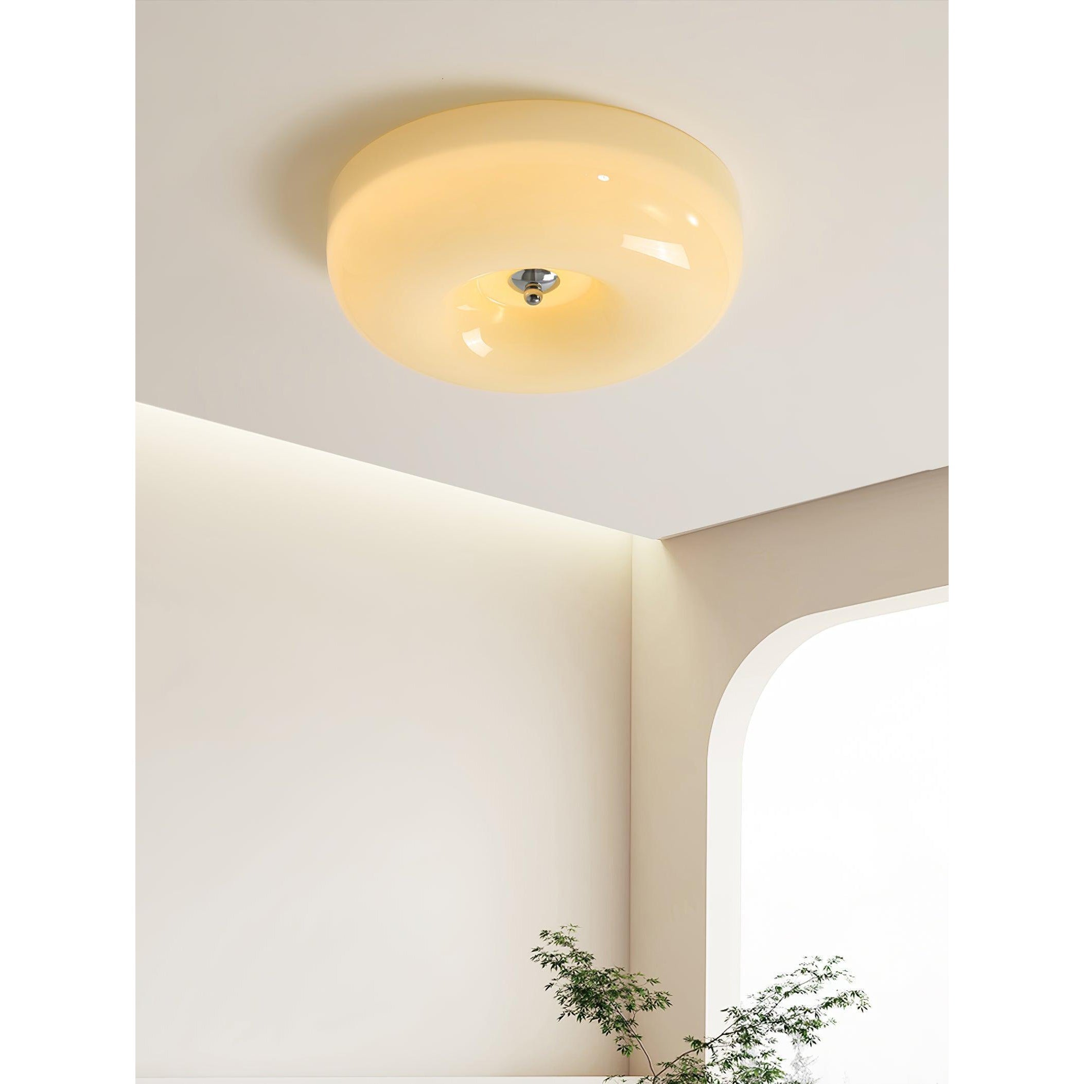 Ulsolir Plafonnier En Verre à Bouton Artistique De Qualité Supérieure - Neutralighting