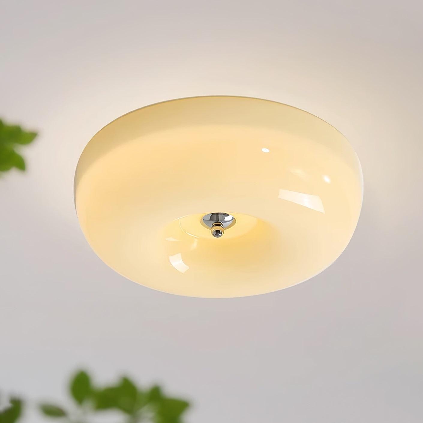 Ulsolir Plafonnier En Verre à Bouton Artistique De Qualité Supérieure - Neutralighting