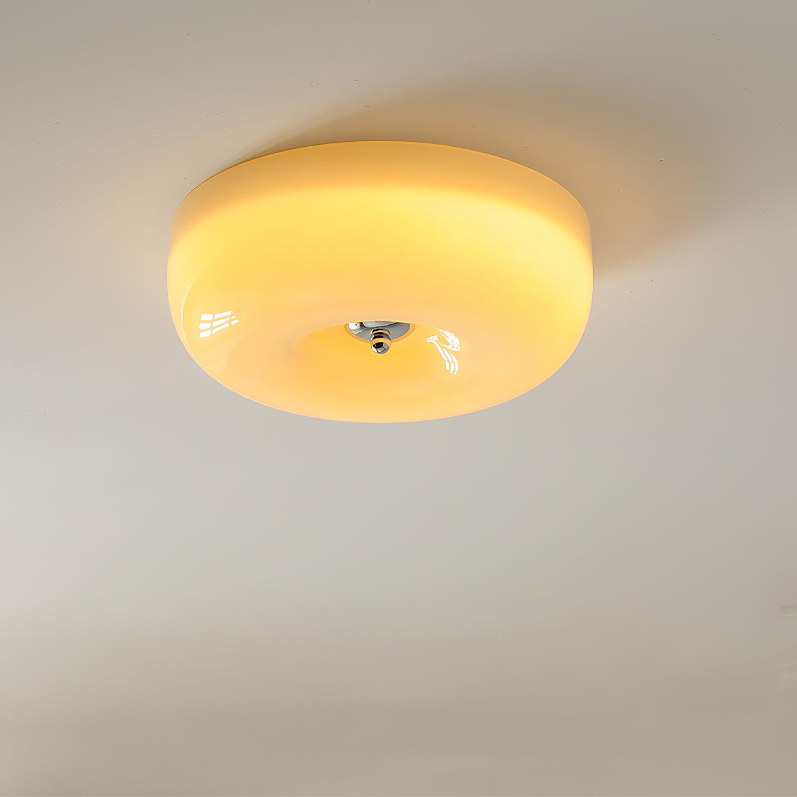 Ulsolir Plafonnier En Verre à Bouton Artistique De Qualité Supérieure - Neutralighting