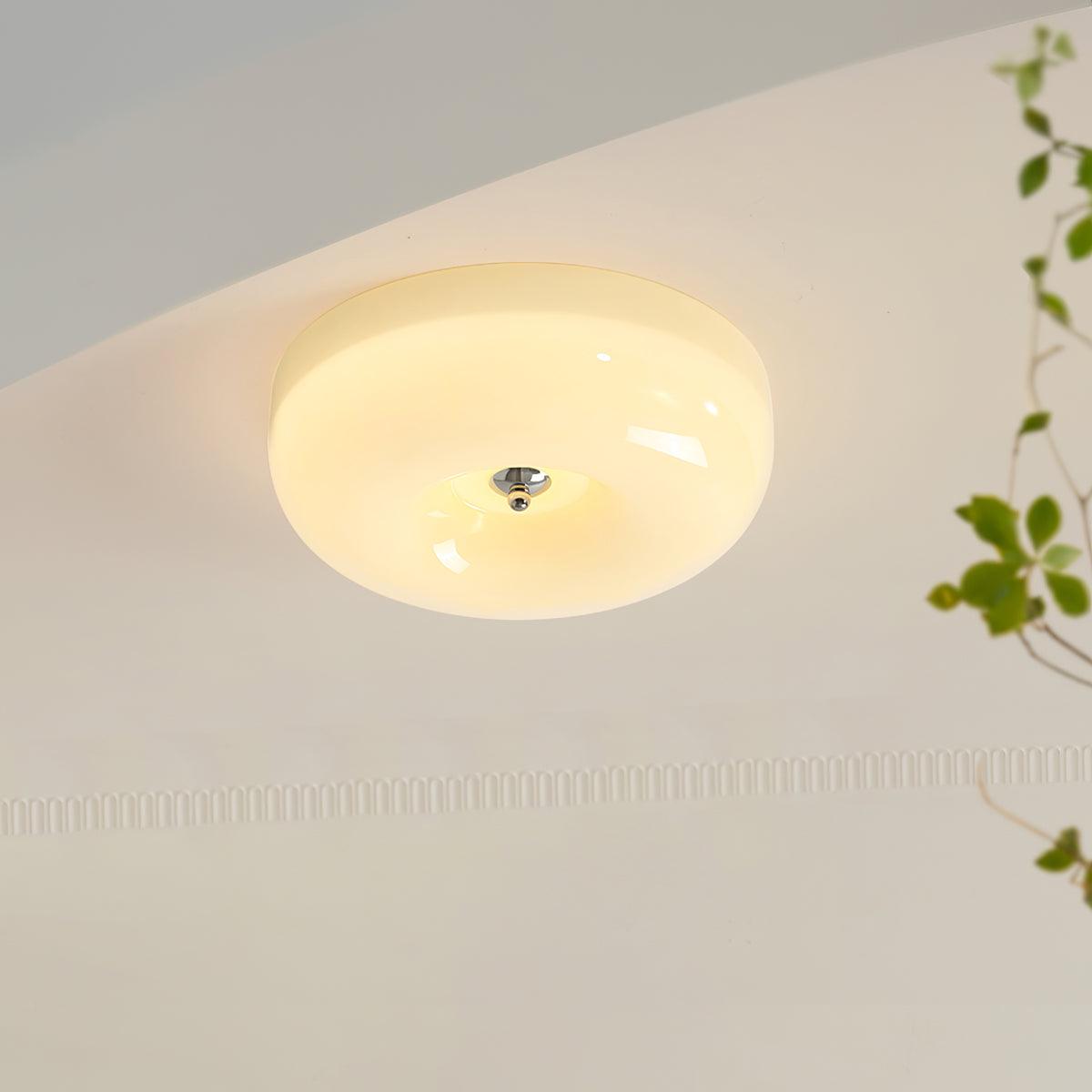 Ulsolir Plafonnier En Verre à Bouton Artistique De Qualité Supérieure - Neutralighting