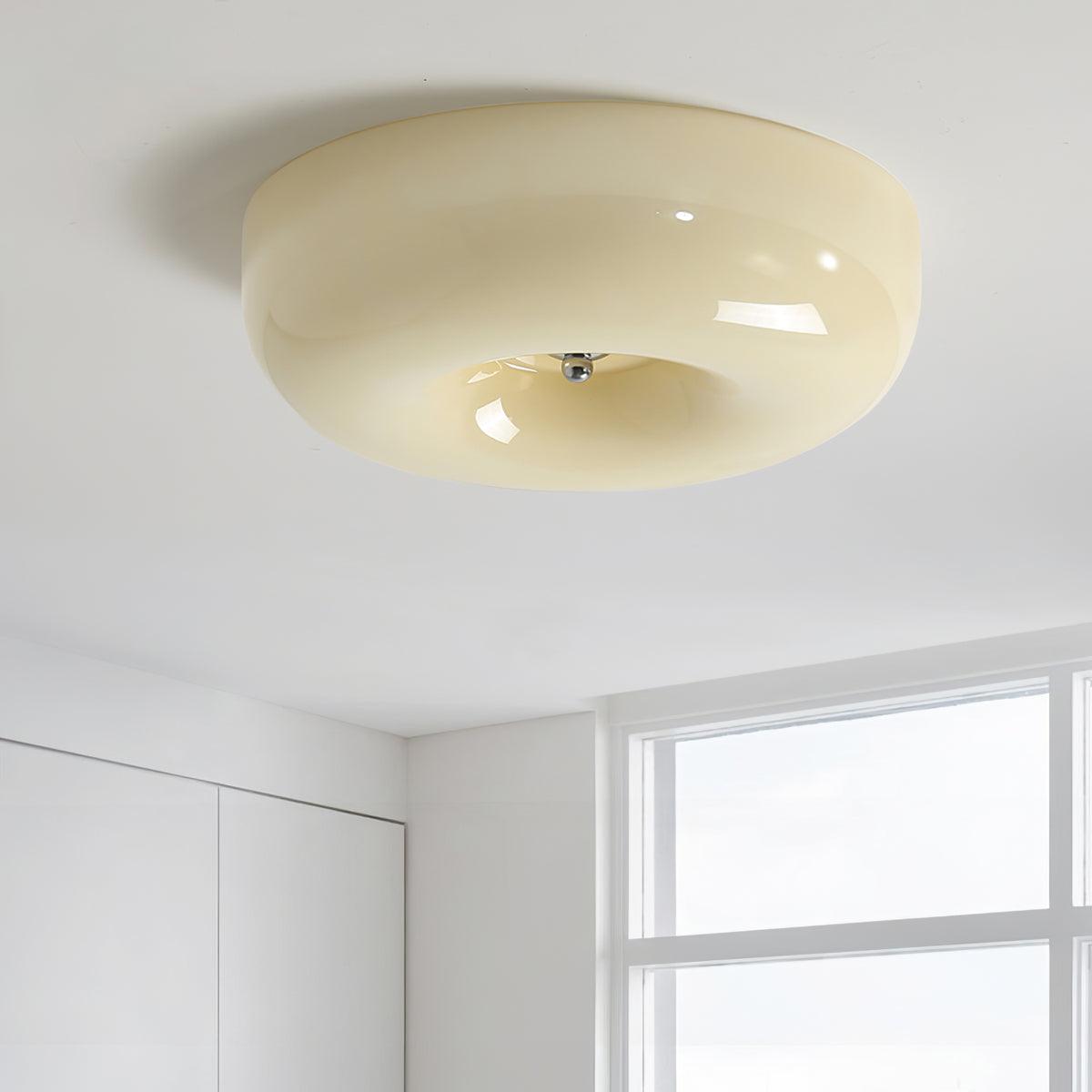 Ulsolir Plafonnier En Verre à Bouton Artistique De Qualité Supérieure - Neutralighting