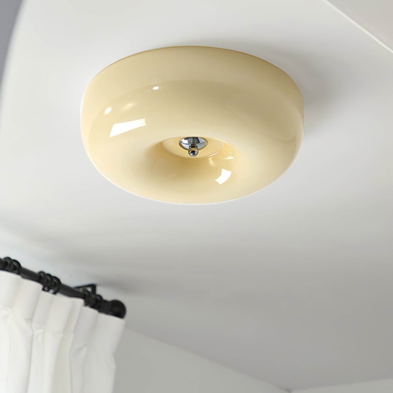 Ulsolir Plafonnier En Verre à Bouton Artistique De Qualité Supérieure - Neutralighting