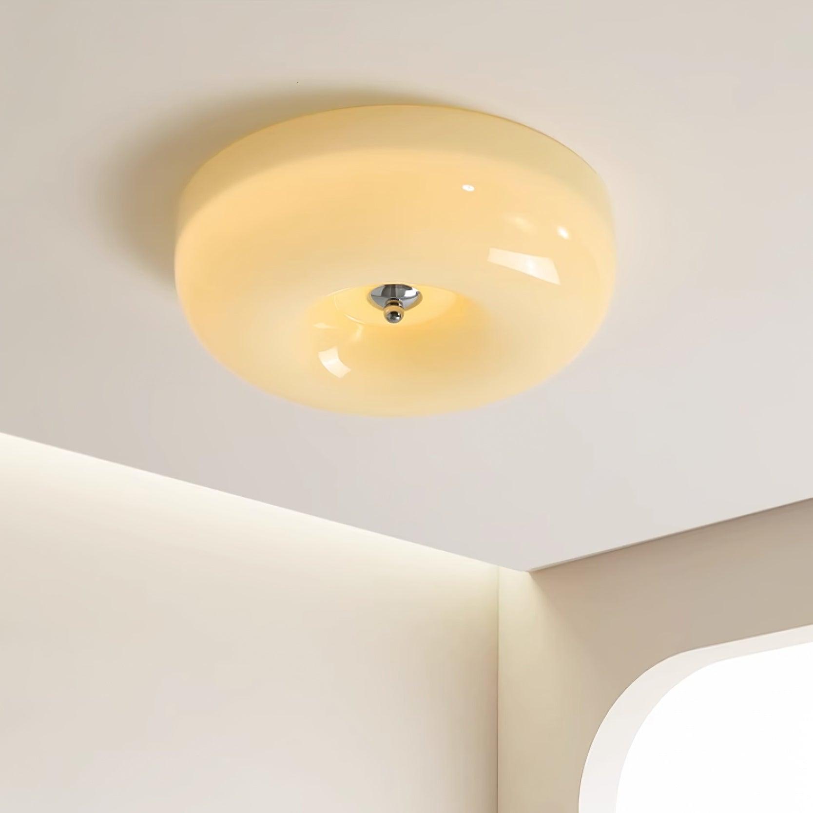 Ulsolir Plafonnier En Verre à Bouton Artistique De Qualité Supérieure - Neutralighting