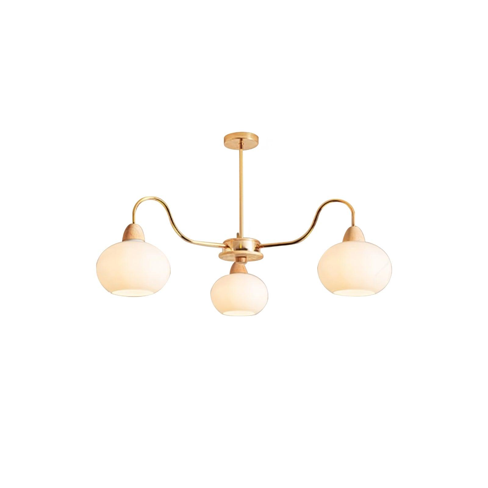Zevena Glass Chandelier - Letslighting