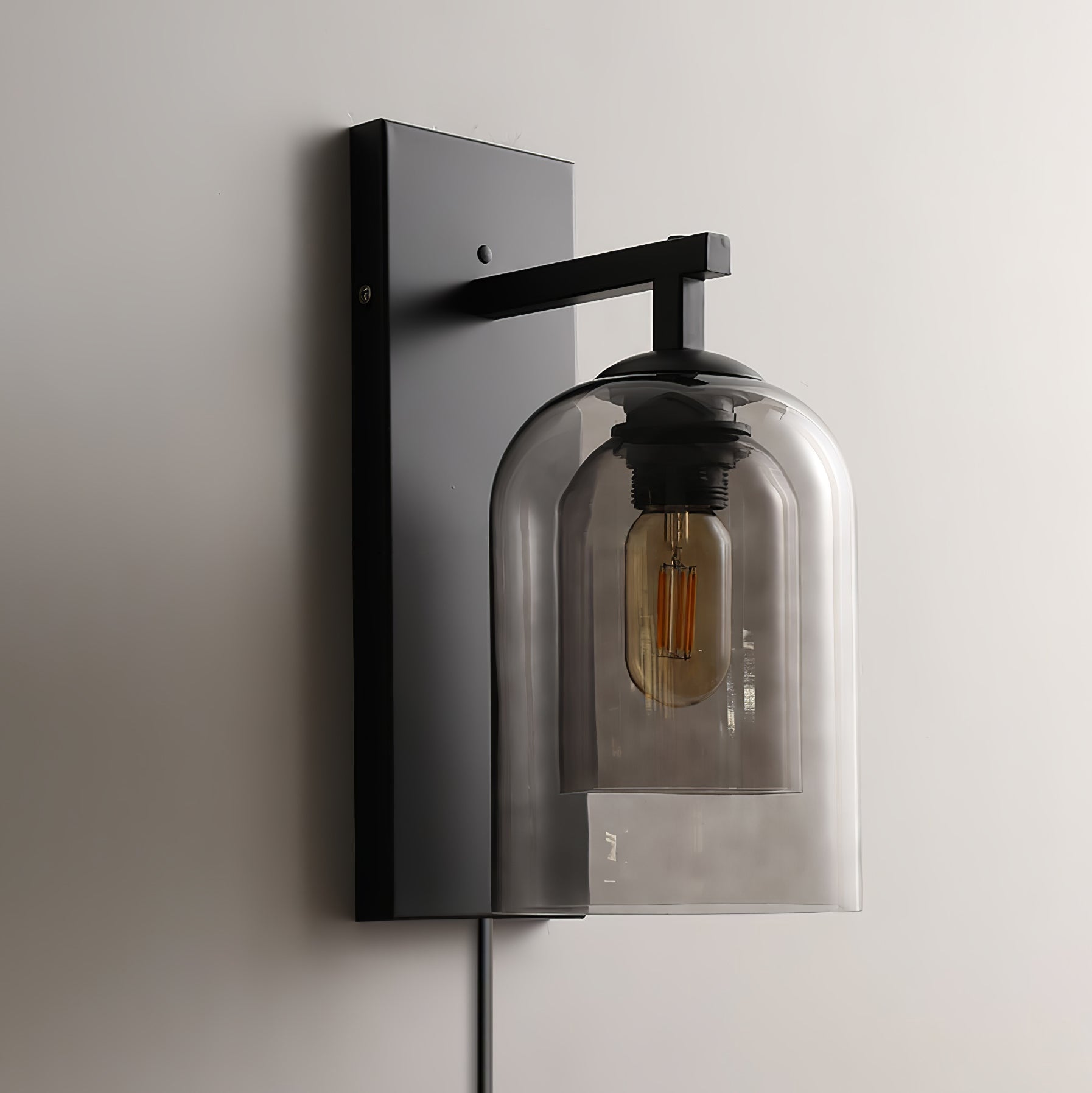 Mora Nordic Art Tubular Plug-in Glass Wall Lamp - Neutralighting