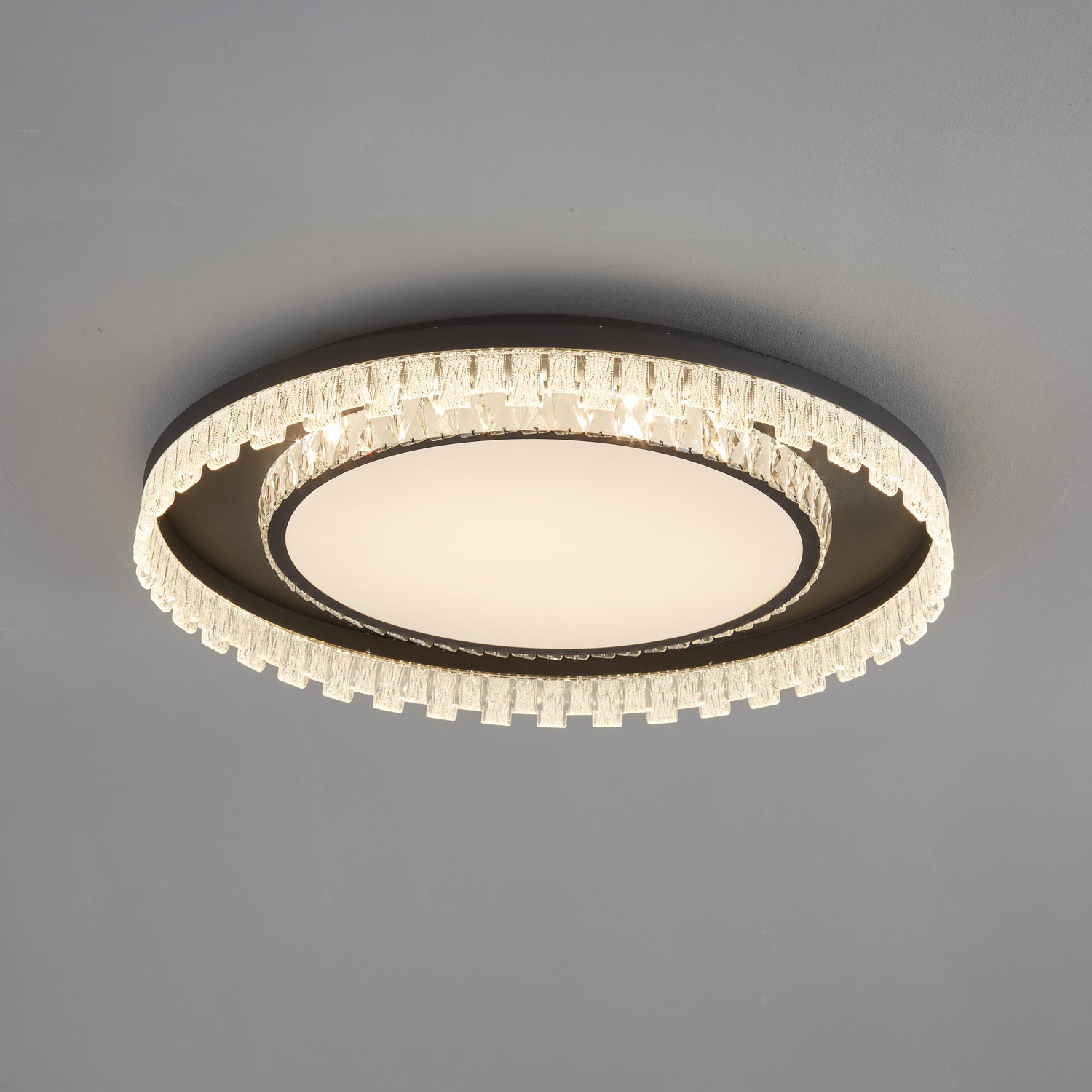 Nythee Plafonnier Moderne Minimaliste de Luxe en Cristal - Neutralighting