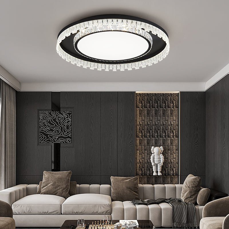 Nythee Plafonnier Moderne Minimaliste de Luxe en Cristal - Neutralighting