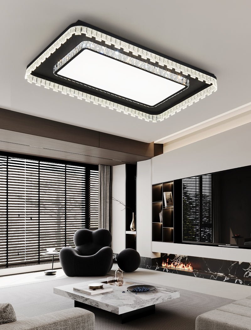 Nythee Plafonnier Moderne Minimaliste de Luxe en Cristal - Neutralighting