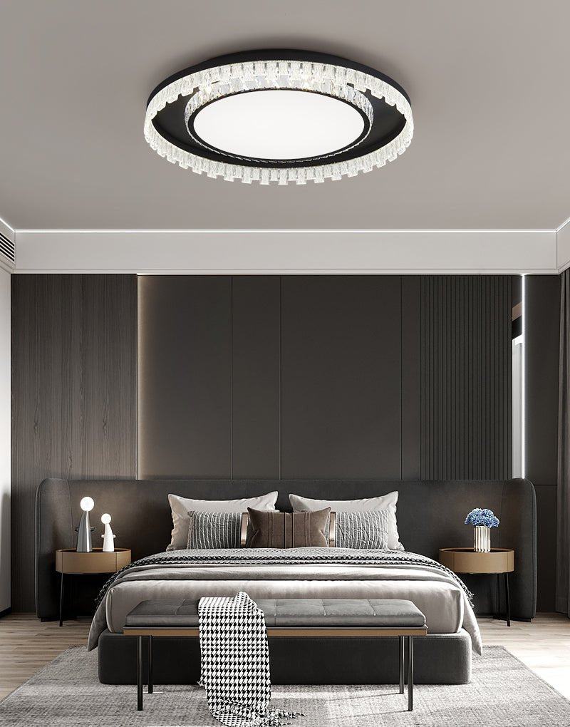 Nythee Plafonnier Moderne Minimaliste de Luxe en Cristal - Neutralighting