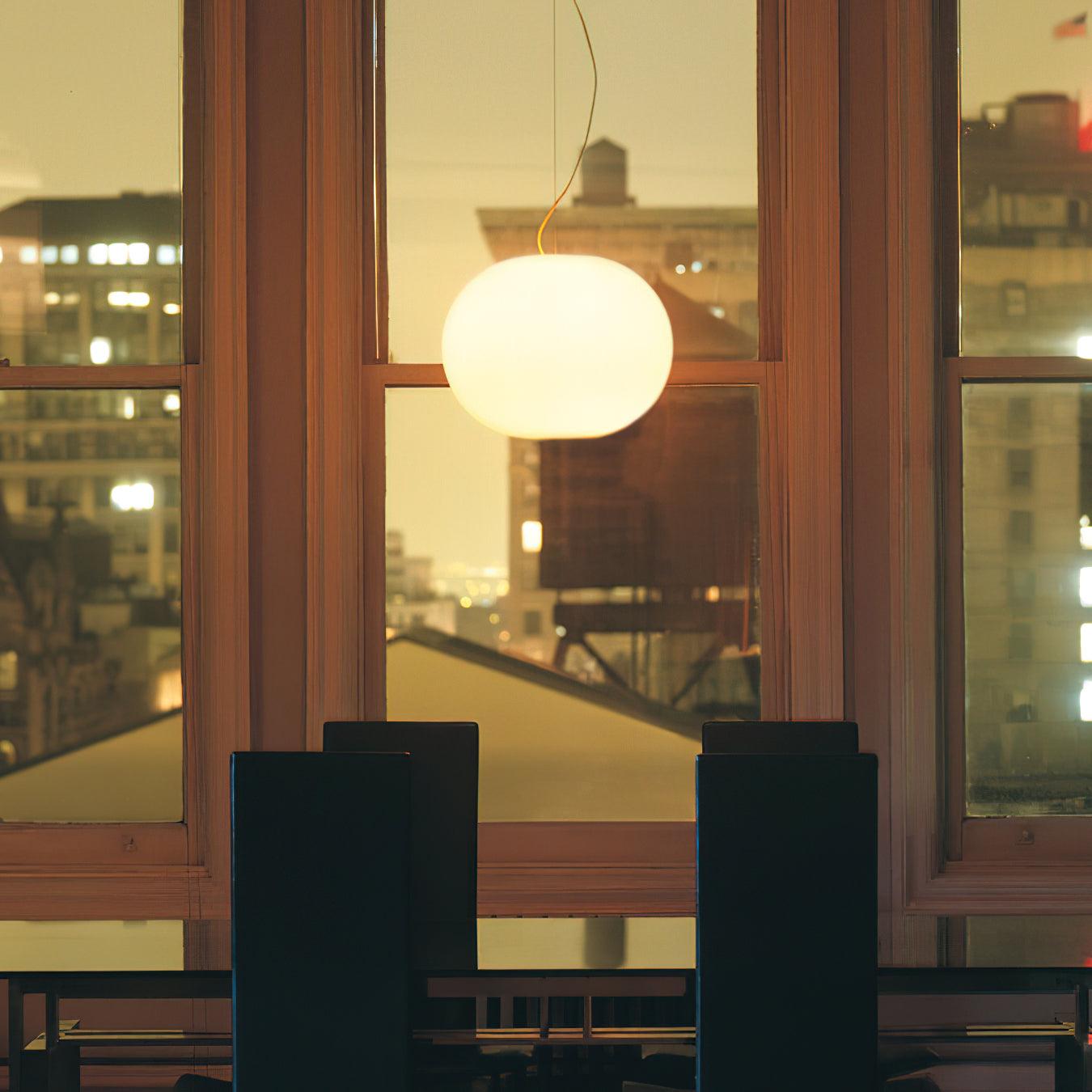 Opivio Suspension Globe Blanche - Neutralighting