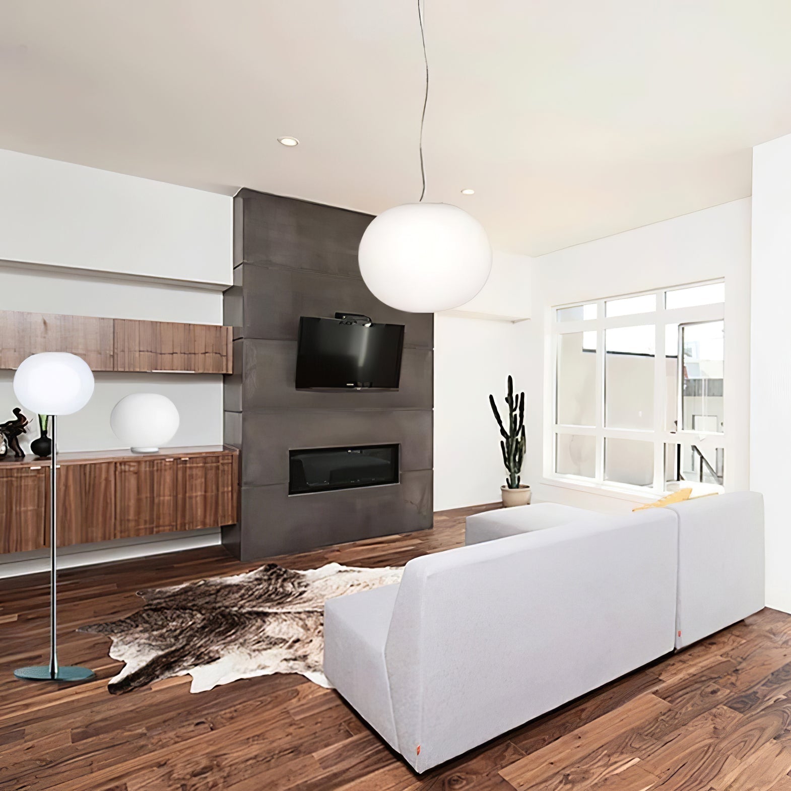 Orb Lustre Suspendu Moderne En Verre - Neutralighting