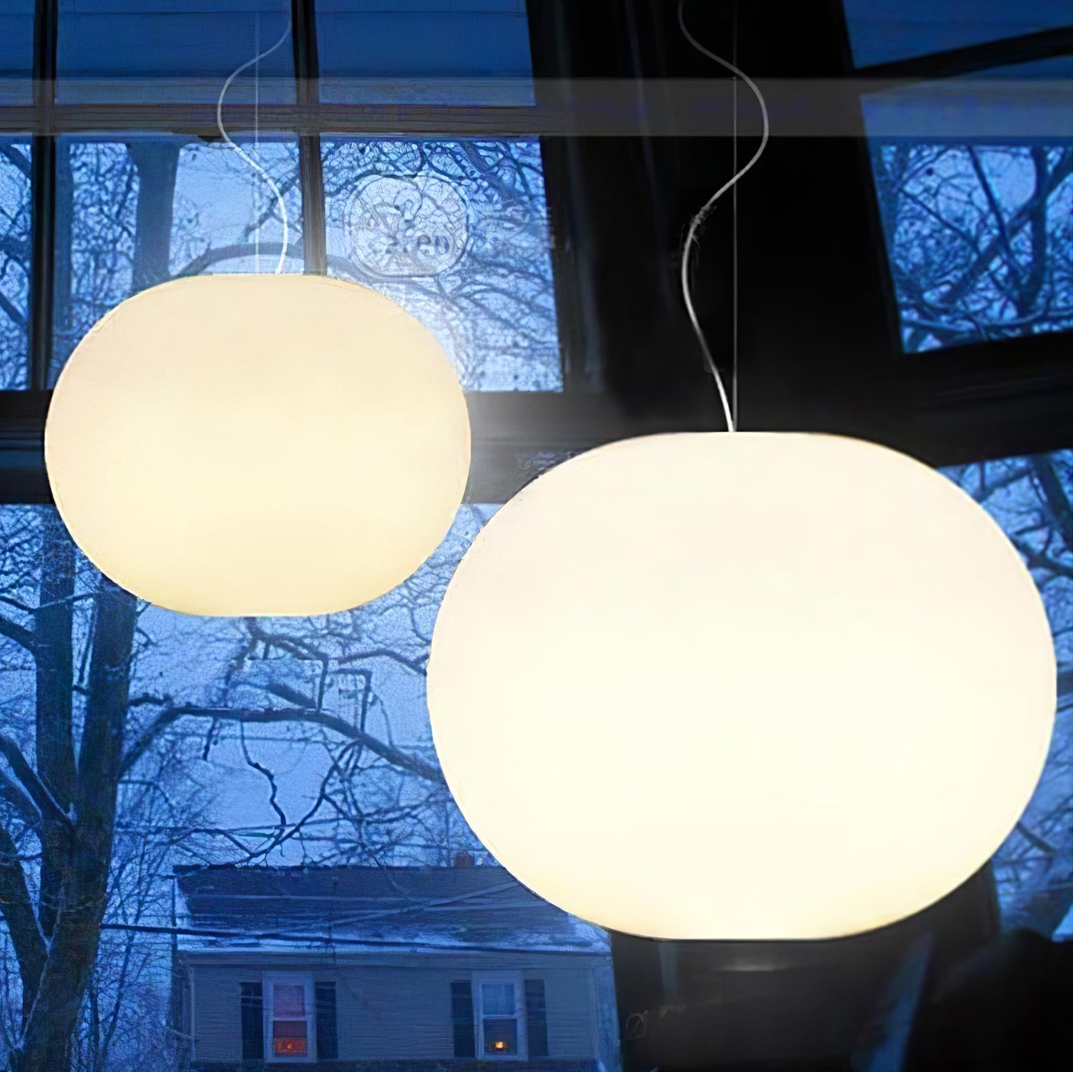 Orb Lustre Suspendu Moderne En Verre - Neutralighting
