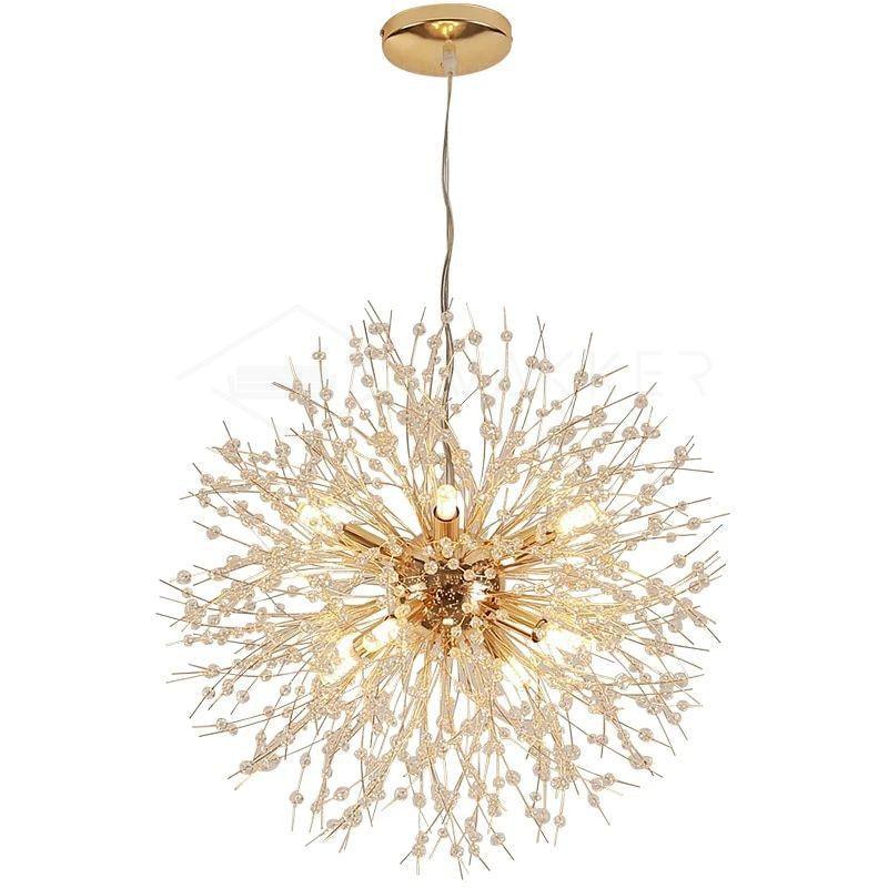 Lustra Chandelier Cristal Pissenlit avec Cristaux - Neutralighting