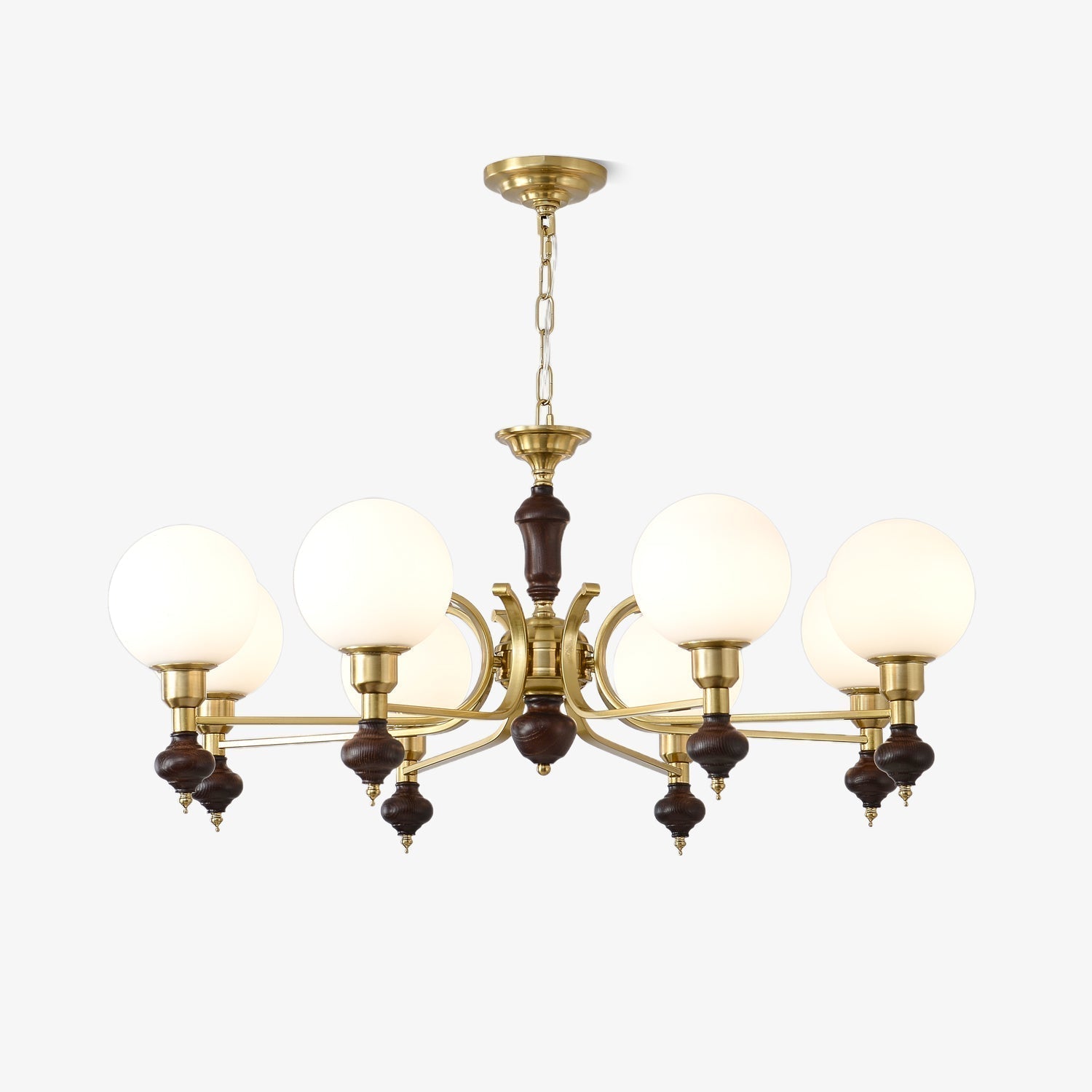 Globe Orb Chandelier - Blowlighting