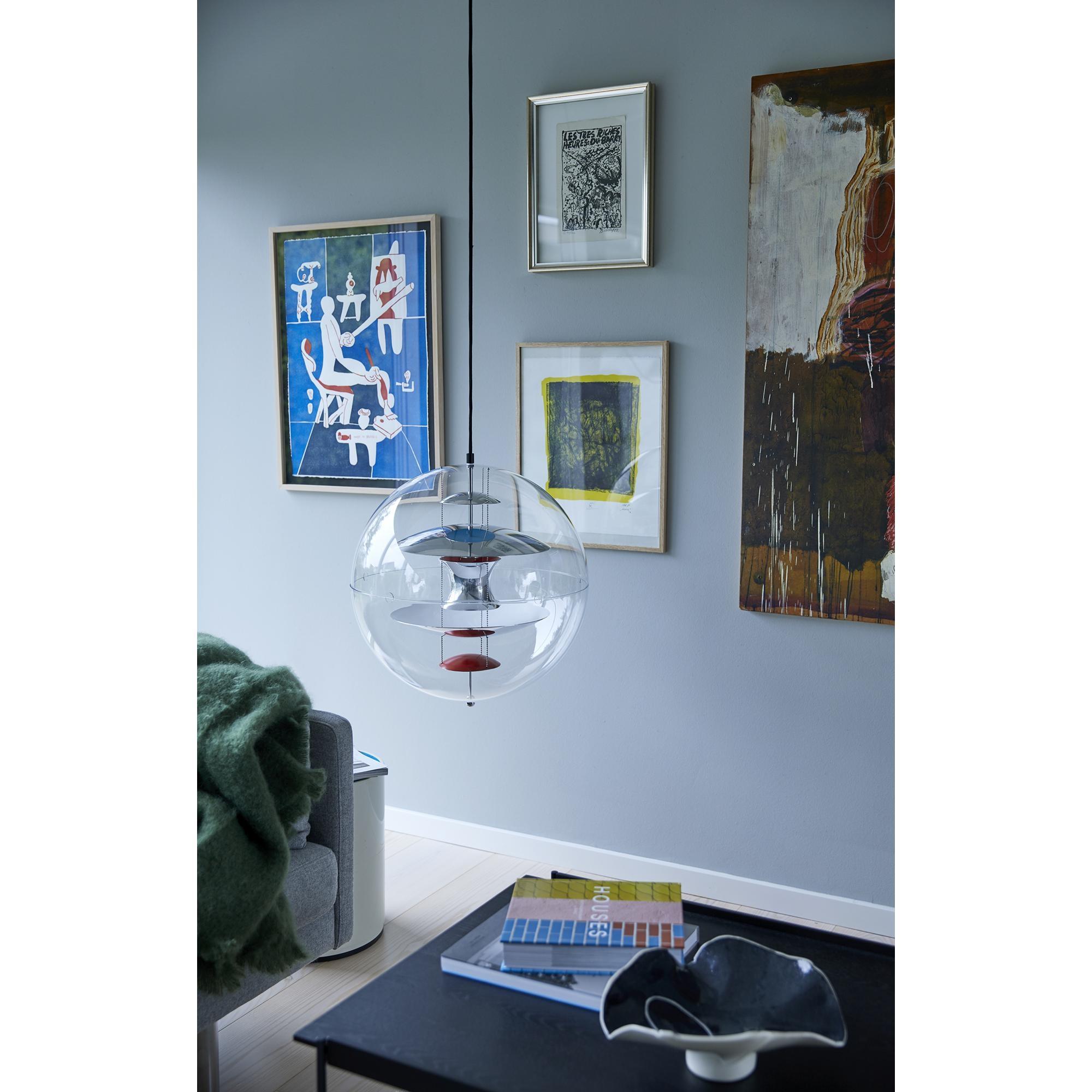 Orlaeen Lampe suspendue Globe en métal et acrylique à créativité individuelle - Neutralighting