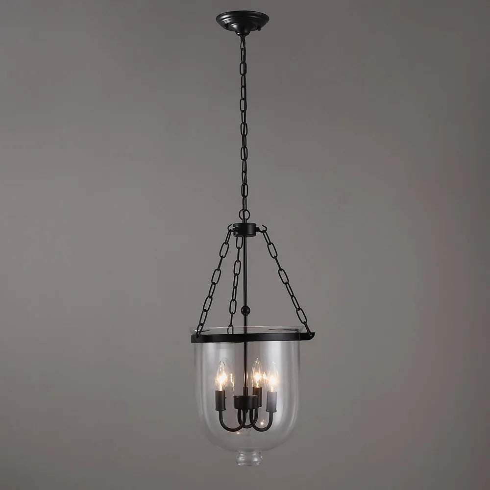 Avshaora Suspension Industrielle Vintage En Métal Et Verre - Neutralighting