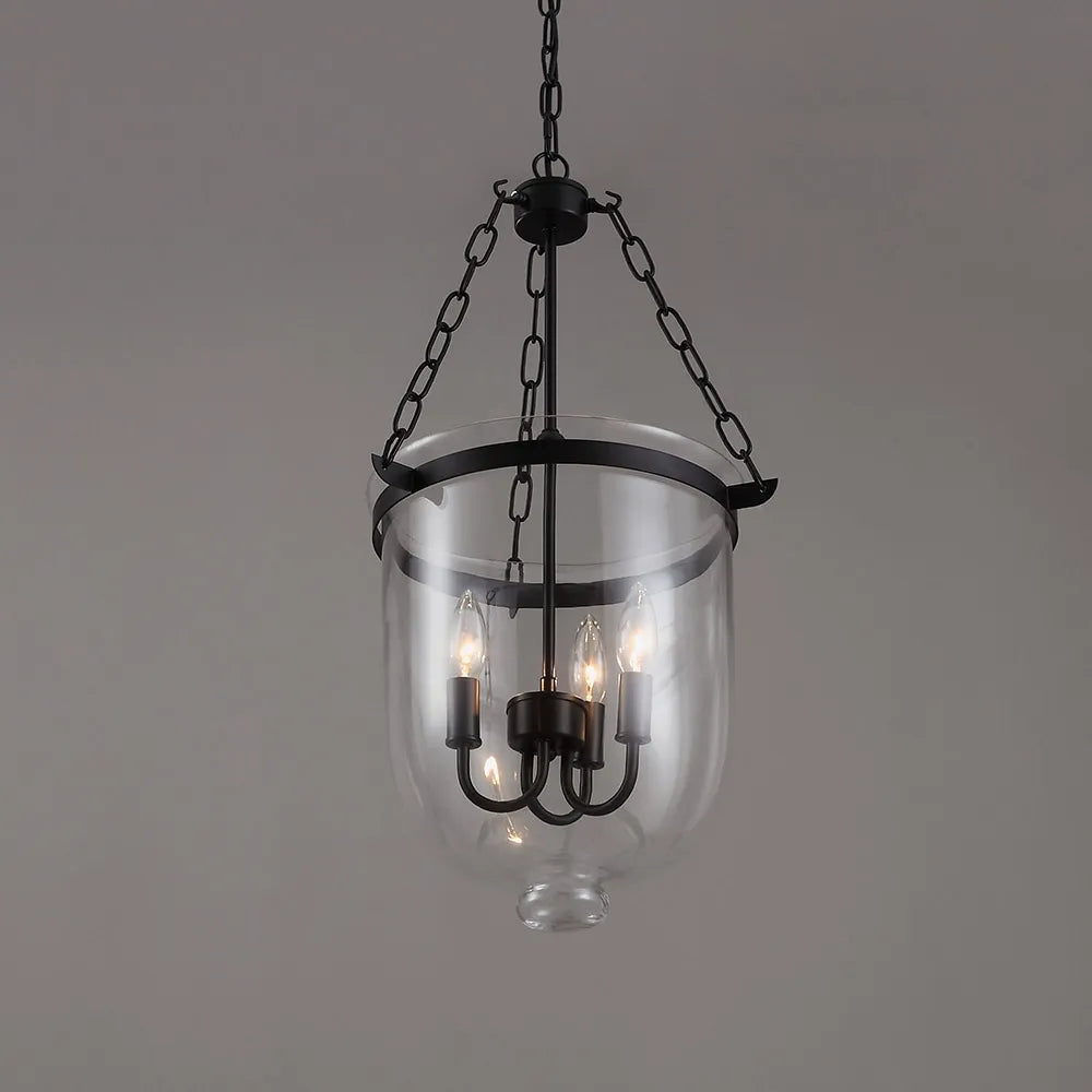 Avshaora Suspension Industrielle Vintage En Métal Et Verre - Neutralighting