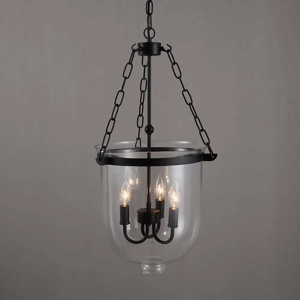 Avshaora Suspension Industrielle Vintage En Métal Et Verre - Neutralighting