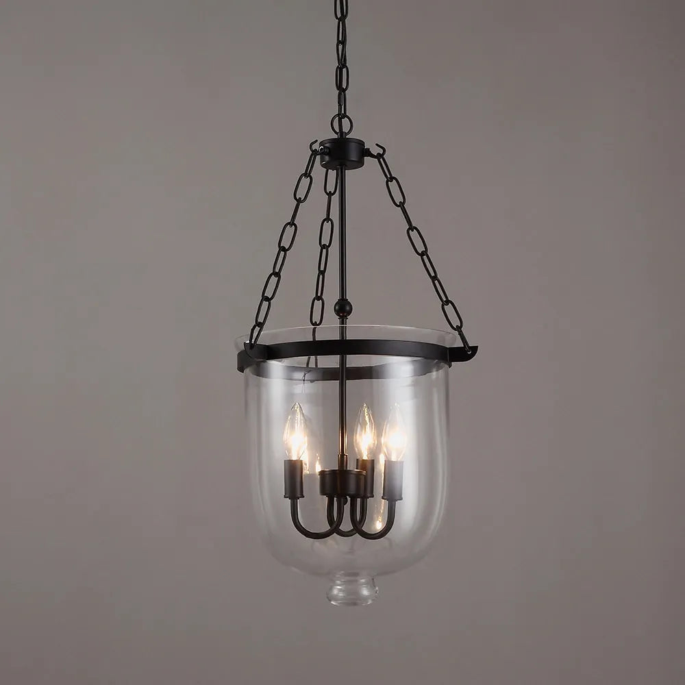 Avshaora Suspension Industrielle Vintage En Métal Et Verre - Neutralighting