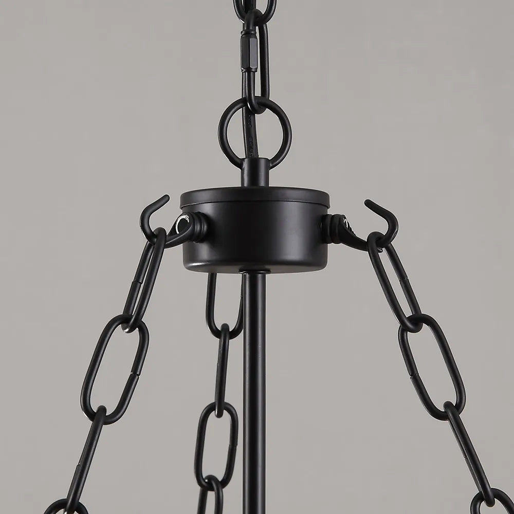 Avshaora Suspension Industrielle Vintage En Métal Et Verre - Neutralighting