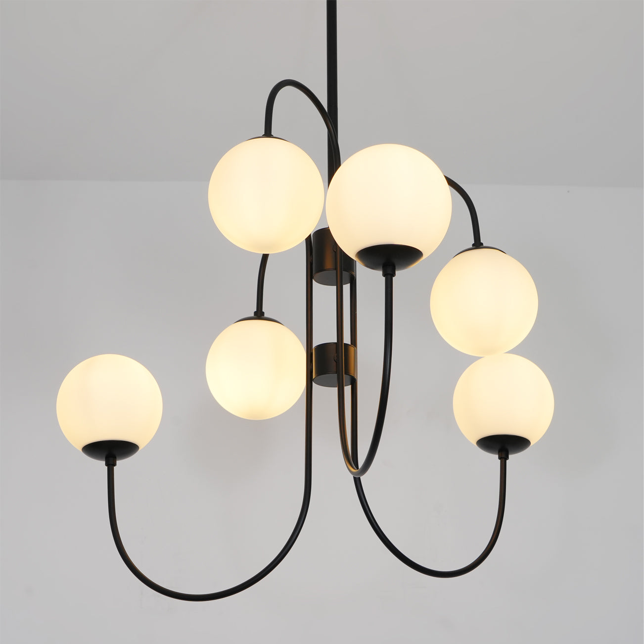 Zathaor Lustre En Verre Et Métal à Créativité Individuelle - Neutralighting
