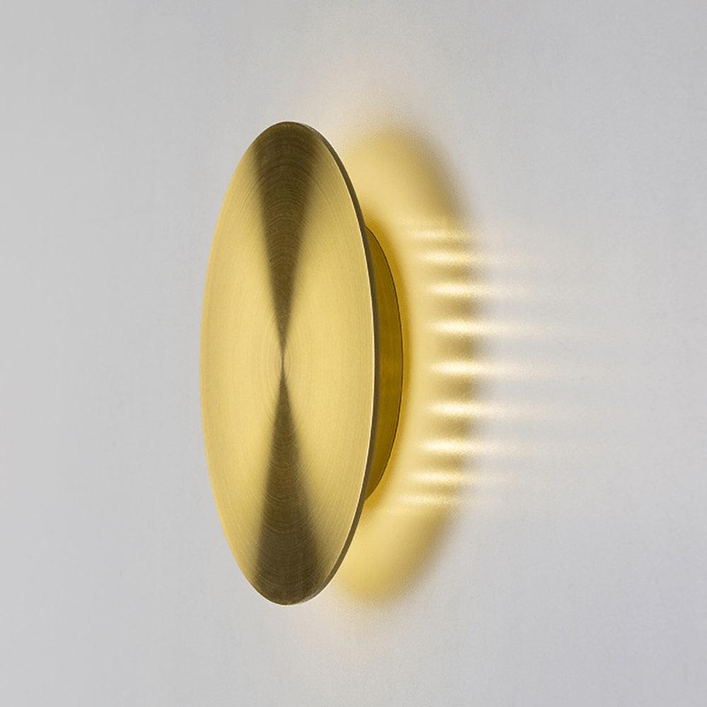Tivral Lampe Murale Minimaliste en Laiton - Neutralighting
