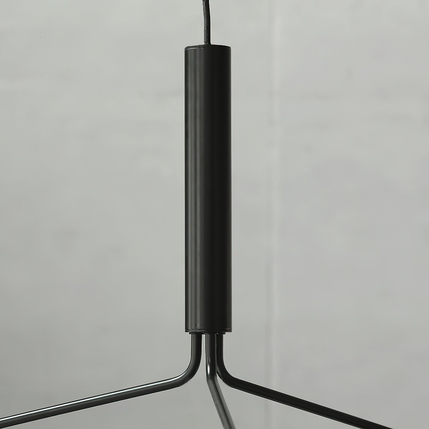 Mysolisra Modern Minimalist Metro Metal Chandelier - Lamp Copper