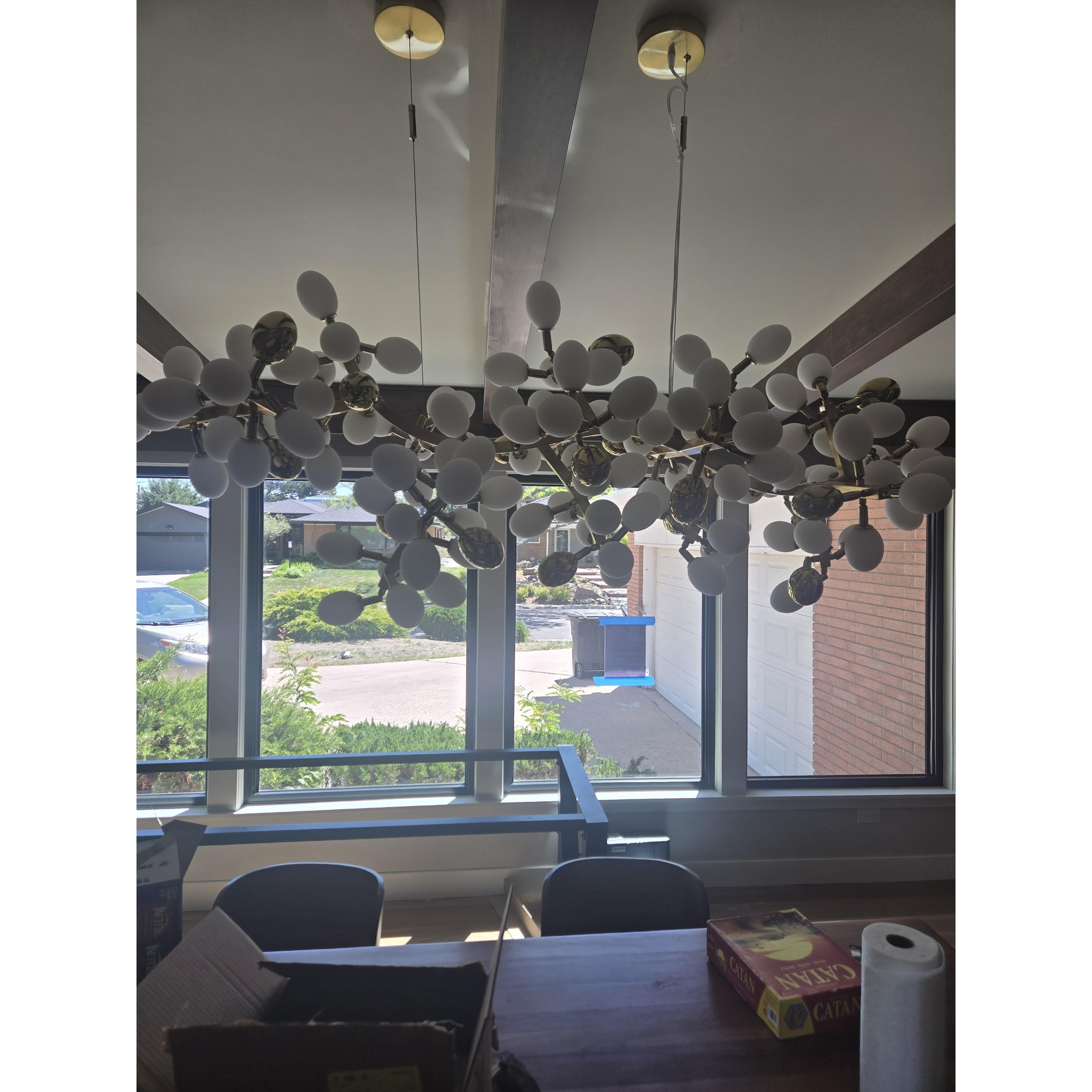 Cithaila Lustre Postmoderne De Luxe En Métal Et Verre - Neutralighting