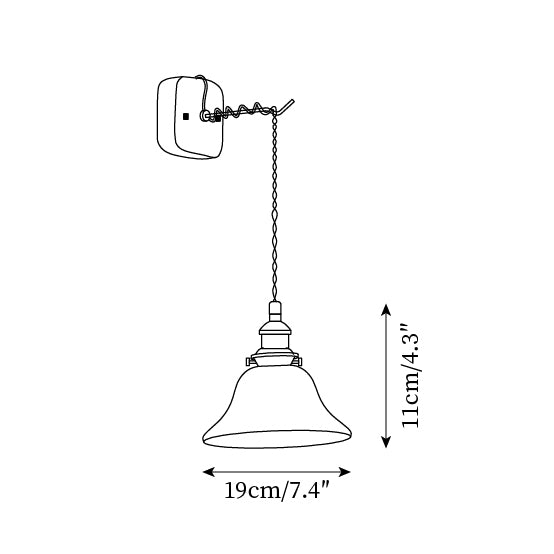 Bell Applique Murale Laiton Vert Moderne - Neutralighting