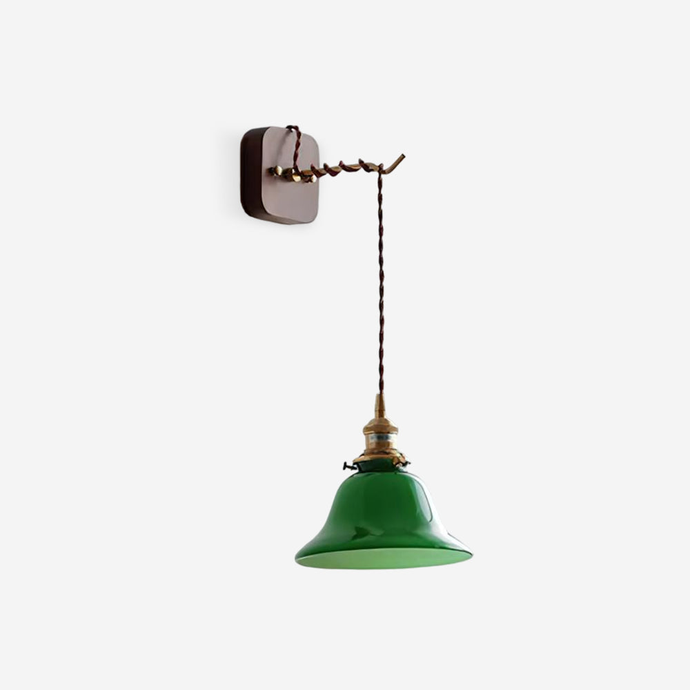 Bell Applique Murale Laiton Vert Moderne - Neutralighting