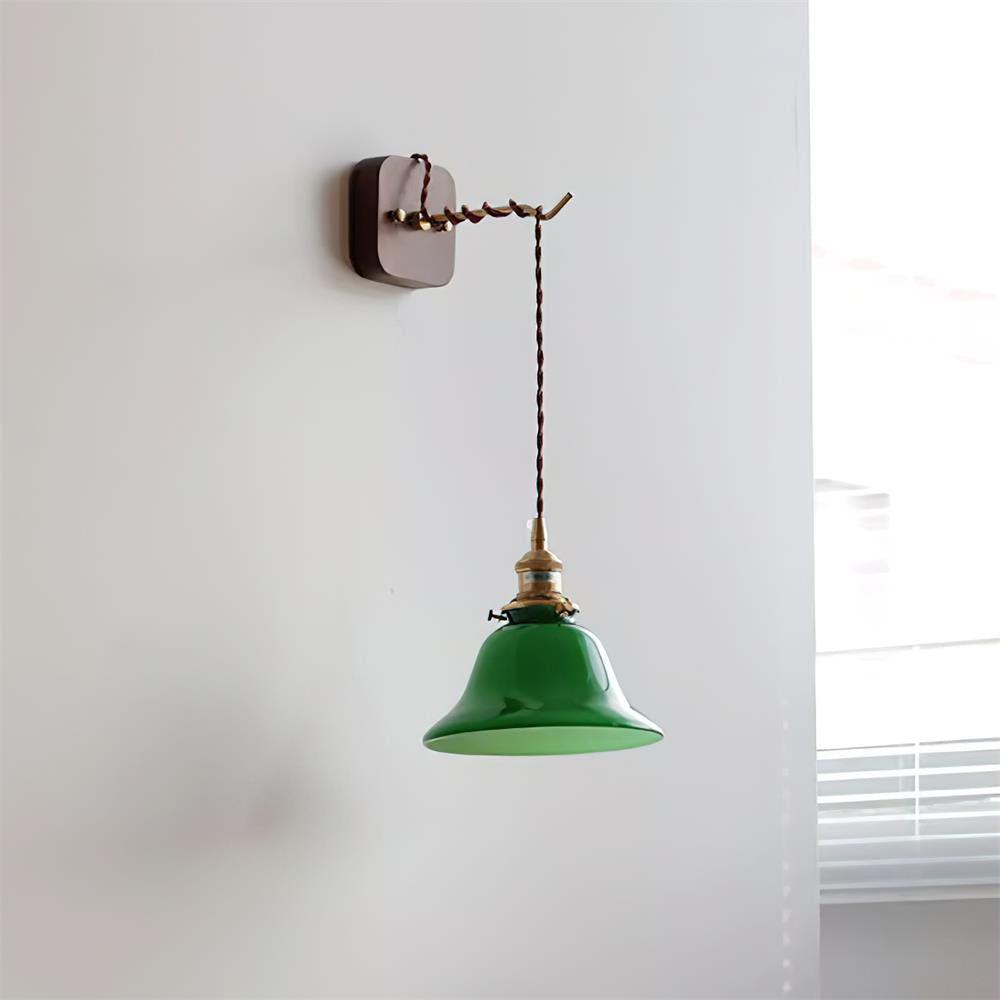 Bell Applique Murale Laiton Vert Moderne - Neutralighting