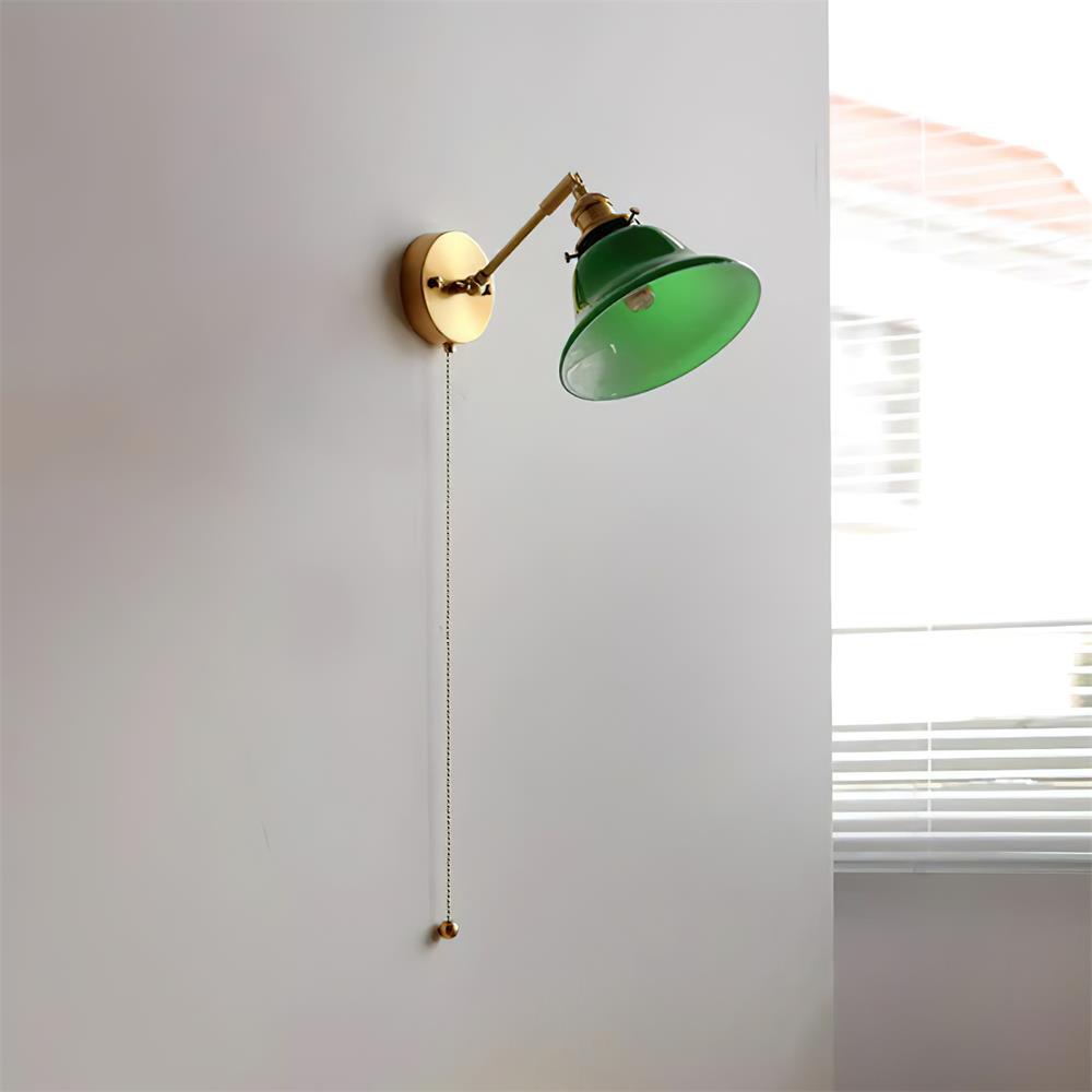 Bell Applique Murale Laiton Vert Moderne - Neutralighting