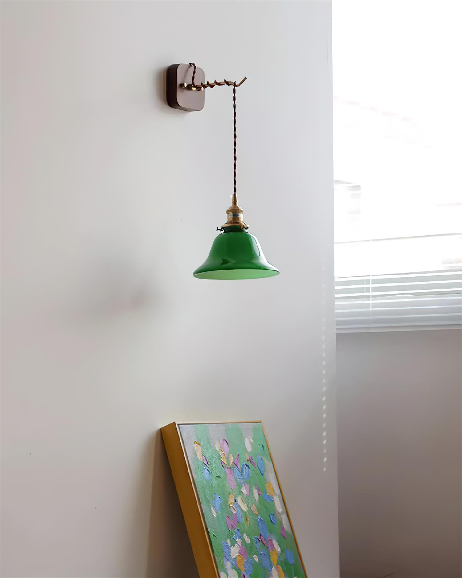 Bell Applique Murale Laiton Vert Moderne - Neutralighting