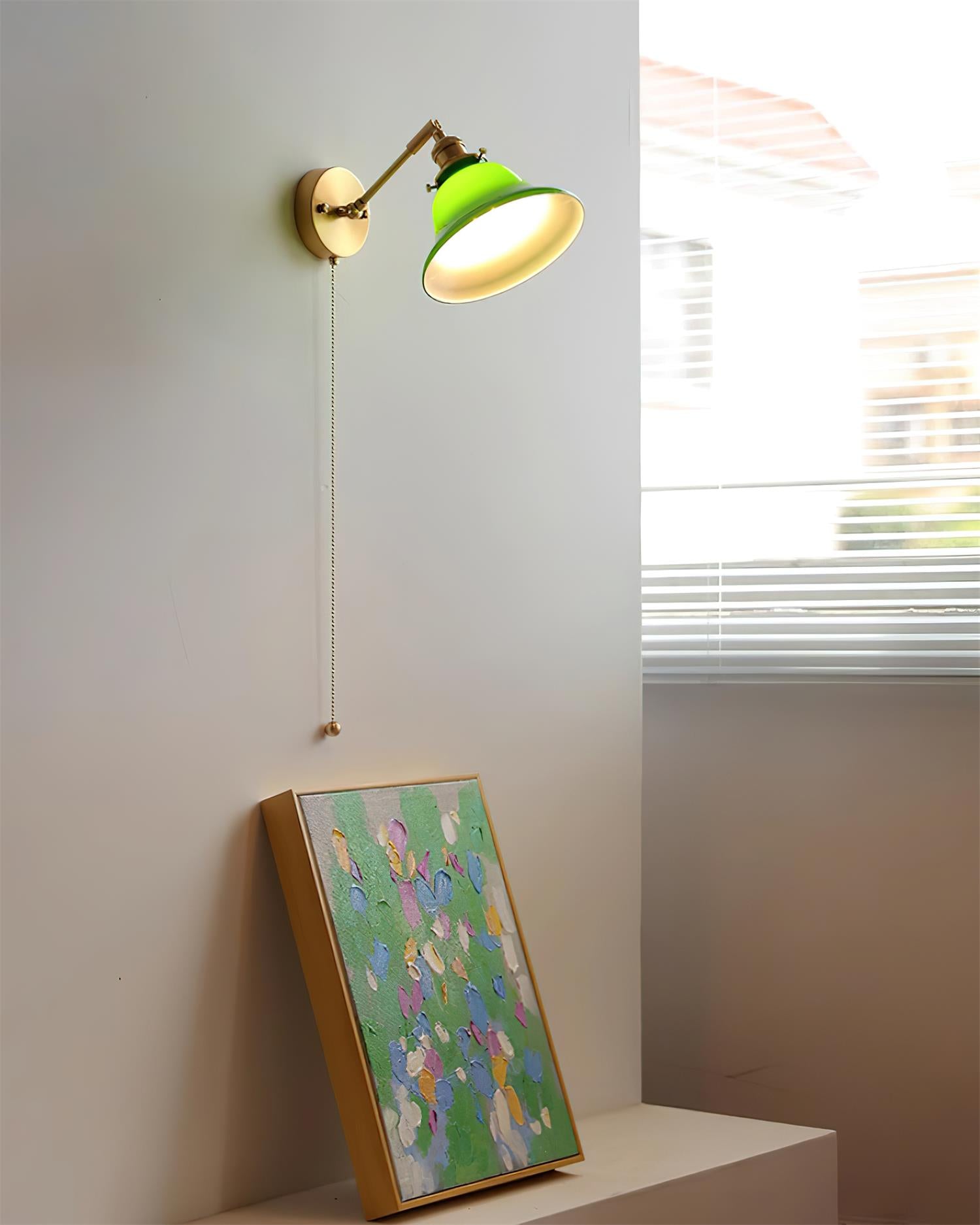 Bell Applique Murale Laiton Vert Moderne - Neutralighting
