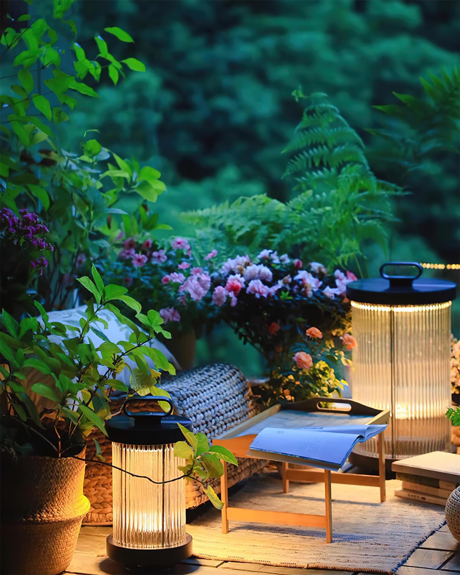 Greta Lampe Extérieure Cylindre en Acier Inoxydable Moderne - Neutralighting