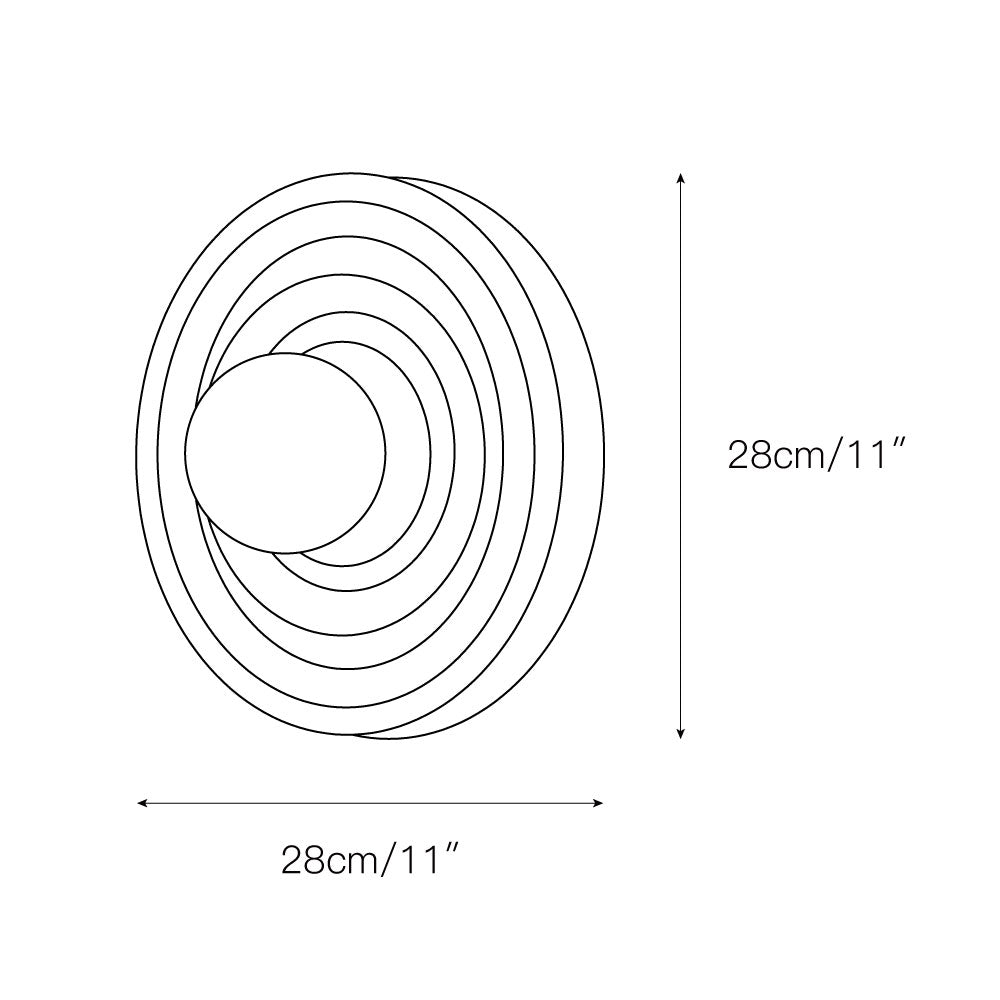 Ultalora Modern Minimalist Wood Glass Wall Lamp - Lamp Copper
