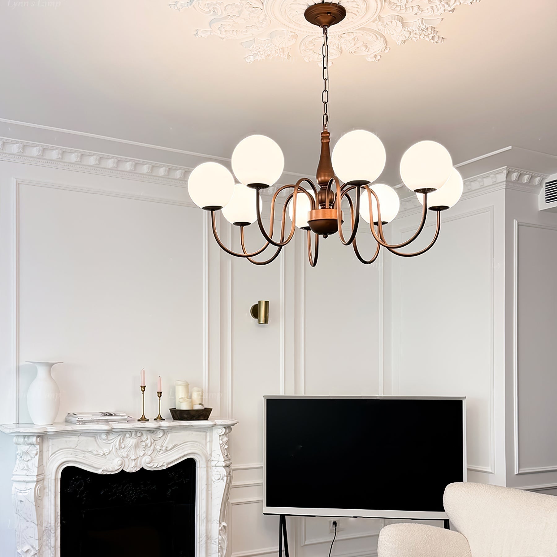 Grove Balls Chandelier - Blowlighting