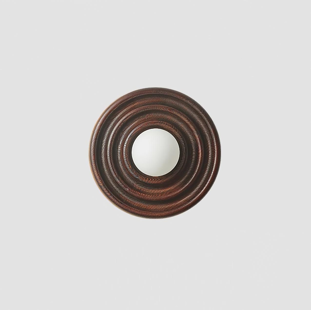 Lumoran Applique murale Ripple avec corps en bois de frêne et abat-jour en verre - Neutralighting